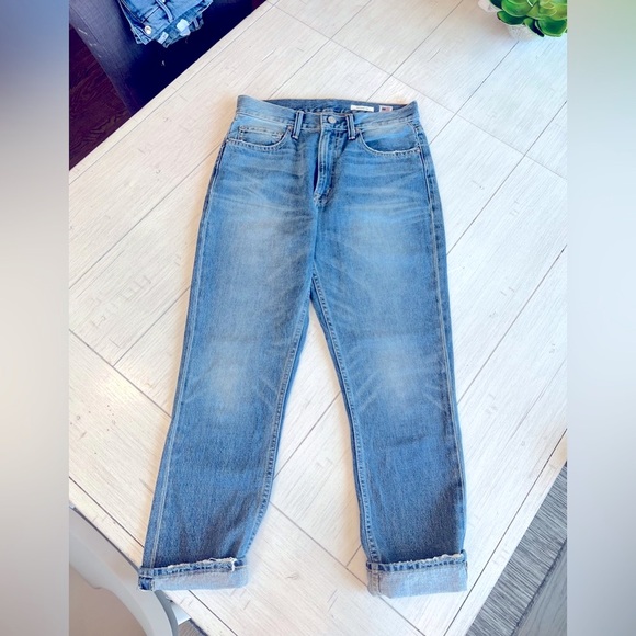 NOEND Denim Eve Straight Crop Jean - Picture 3 of 5